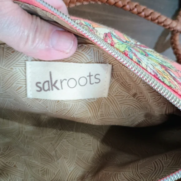 Sakroots Pink Multicolor Crossbody Bag - Picture 11 of 12